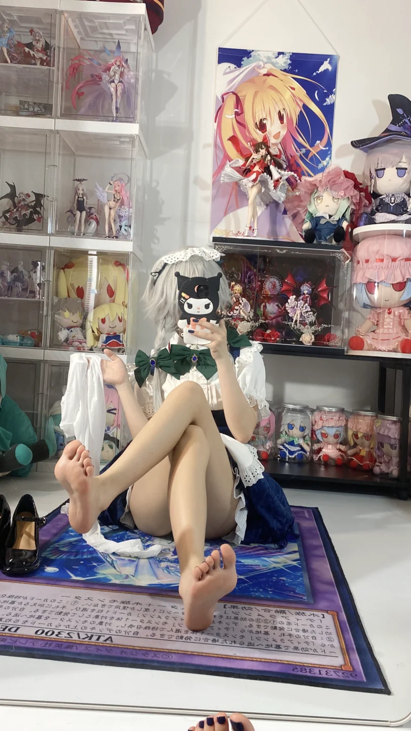 白栎Shirly - No.012 十六夜咲夜 [66P,10V-1.94GB] tg@simisebaisi 【丝足阁】059.webp